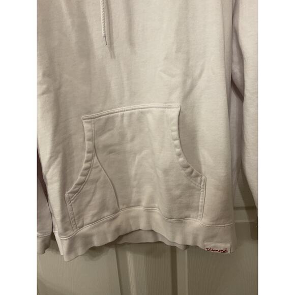 Diamond Supply Co. White Signature Diamond Hoodie, XXL - Picture 3 of 7